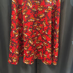 Load image into Gallery viewer, Ann Taylor Satin Floral A-Line Print SKIRTS 4

