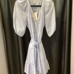 Load image into Gallery viewer, Veronica Beard NWT Ruffle Belted V DRESSES 2
