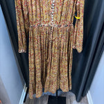 Load image into Gallery viewer, The Fox and The Mermaid LS Printed Mid DRESSES S/M
