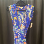 Load image into Gallery viewer, Yumi Kim Floral Silk Wrap Slvlss DRESSES M
