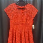 Load image into Gallery viewer, Maeve Geometric Lace SS DRESSES 6
