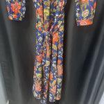 Load image into Gallery viewer, J McLaughlin LS Floral Tie Waist DRESSES M
