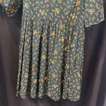 Load image into Gallery viewer, Madewell SS Puff Sleeve Floral DRESSES 6
