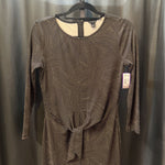 Load image into Gallery viewer, Ann Taylor Micro Dots Front Tie 3/4 Slv DRESSES 2
