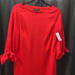 Load image into Gallery viewer, Banana Republic 3/4 Slv Satin w/ Bows DRESSES 2
