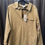 Load image into Gallery viewer, Michael Stars NWT Stretch Twill LS DRESSES L
