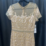 Load image into Gallery viewer, Nicole Miller NWT Cocktail Mesh Beaded EVENING 6
