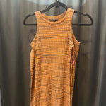Load image into Gallery viewer, Zara Ribbed Cold Shldr Stripe DRESSES S
