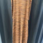Load image into Gallery viewer, Zara Ribbed Cold Shldr Stripe DRESSES S
