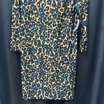 Load image into Gallery viewer, Jude Connally Leopard 3/4 Slv DRESSES S
