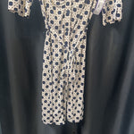 Load image into Gallery viewer, Laundry Geo Print 1/2 Slv Tie Waist DRESSES 6
