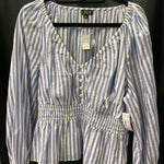 Load image into Gallery viewer, J Crew NWT Stripe Smock TOPS L
