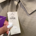 Load image into Gallery viewer, Banana Republic NWT Bttn Up Pleated Back TOPS L
