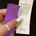 Load image into Gallery viewer, Eileen Fisher NWT Silk Button Up TOPS S
