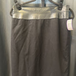 Load image into Gallery viewer, Lafayette 148 Wool Leather Pencil SKIRTS 6
