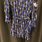 Load image into Gallery viewer, Zara Geo Print Belted LS DRESSES S

