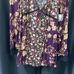 Load image into Gallery viewer, Floral Lace Tunic TOPS L
