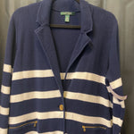 Load image into Gallery viewer, Lauren RL Knit Stripe Blazer JACKETS 1x
