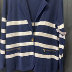 Load image into Gallery viewer, Lauren RL Knit Stripe Blazer JACKETS 1x
