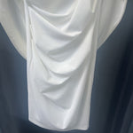 Load image into Gallery viewer, Cape Sleeves Ruched Short EVENING 6
