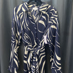 Load image into Gallery viewer, Lucy Paris LS Zebra Button Up DRESSES M
