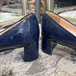 Load image into Gallery viewer, Prada AS IS Patent Bow Heels SHOES 36
