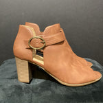 Load image into Gallery viewer, Naturlizer Leather Buckle Bootie SHOES 10
