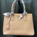 Load image into Gallery viewer, Prada Safiano w/Scarf HANDBAGS Large
