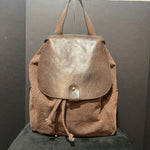 Load image into Gallery viewer, Nino Bossi Canvas Leather Backpack HANDBAGS M
