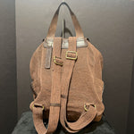 Load image into Gallery viewer, Nino Bossi Canvas Leather Backpack HANDBAGS M
