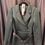 Load image into Gallery viewer, Badgley Mischka NWT Scuba Collared EVENING 10
