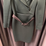 Load image into Gallery viewer, Badgley Mischka NWT Scuba Collared EVENING 10
