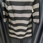 Load image into Gallery viewer, HOBBS London 3/4 Sleeve Stripe 2 Zippers DRESSES 8
