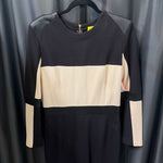 Load image into Gallery viewer, Aysha LS Colorblock Leather Details DRESSES 12
