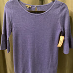 Load image into Gallery viewer, Talbots NWT Crew Neck Flounce Sleeve SWEATERS XS
