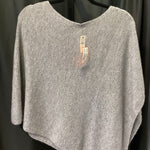 Load image into Gallery viewer, Talbots NWT Metallic Knit Shawl EVENING XS/S
