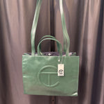 Load image into Gallery viewer, Telfar NWT Vegan Leather 2-Strap HANDBAGS Large Tote
