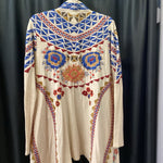 Load image into Gallery viewer, Johnny Was Embroidered Long Shrug SWEATERS Large
