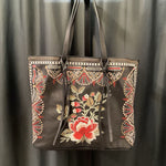 Load image into Gallery viewer, Johnny Was Leather/Embroidered HANDBAGS M/L
