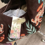 Load image into Gallery viewer, Johnny Was Suede Hobo Embroidered HANDBAGS Large
