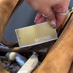 Load image into Gallery viewer, Michael Kors Suede w/Fringe HANDBAGS Large
