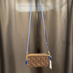 Load image into Gallery viewer, Coach NWT Wagon Logo 2-Zip HANDBAGS Crossbody

