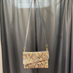 Load image into Gallery viewer, Hammitt Snake/Leather HANDBAGS Medium
