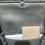Load image into Gallery viewer, Bottega Veneta Woven Leather Flap HANDBAGS M

