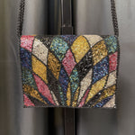 Load image into Gallery viewer, No Label Beaded Diamond Design HANDBAGS Eve Bag
