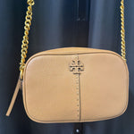 Load image into Gallery viewer, Tory Burch Pebbled Crossbody HANDBAGS XS

