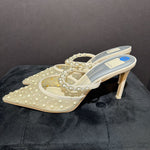 Load image into Gallery viewer, Dolce Vita NEW Mesh Pearl Heels SHOES 9.5
