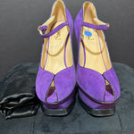 Load image into Gallery viewer, YSL Suede Pumps SHOES 36
