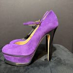 Load image into Gallery viewer, YSL Suede Pumps SHOES 36
