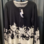 Load image into Gallery viewer, Talbots NWt Floral Cardigan SWEATERS Medium

